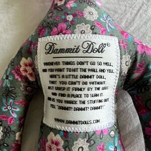 Floral Dammit Doll